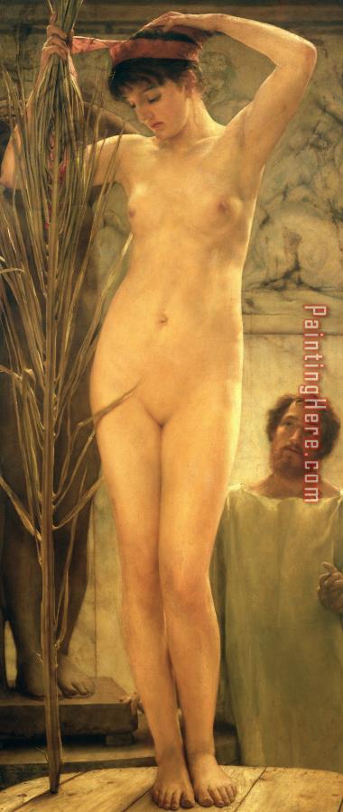 Sir Lawrence Alma-Tadema The Sculptor's Model